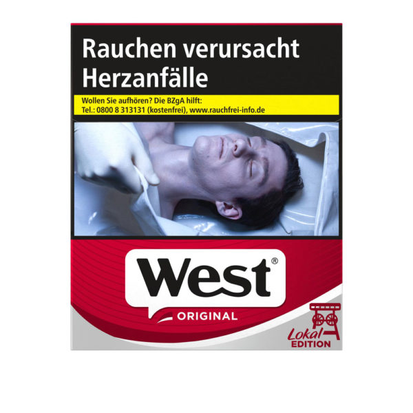 West Original Zigaretten - Klassischer American Blend mit kräftigem Geschmack