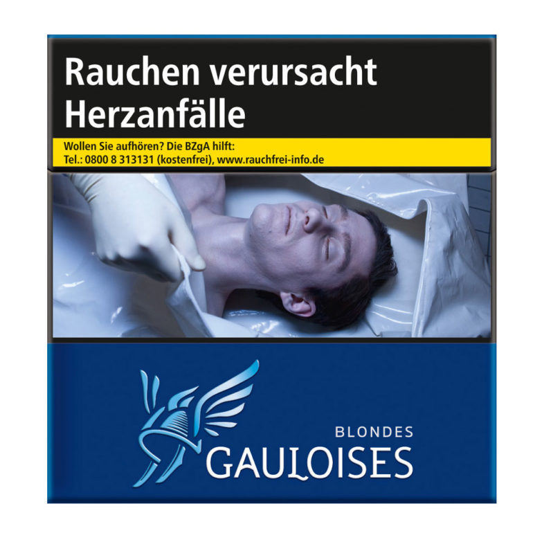 Gauloises Blondes Blau Zigaretten - Stark würziger Geschmack