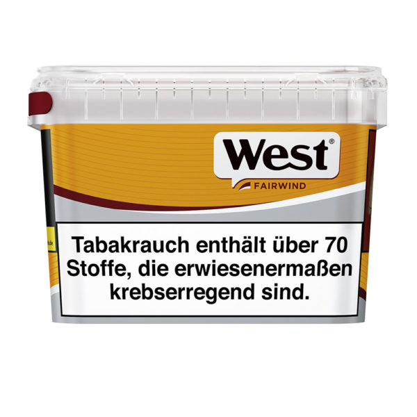 West Yellow (Fairwind) Volume Tobacco Zigarettentabak, 140 g Dose - Qualitativ hochwertige Tabakmischung mit aromatischem und kräftigem Geschmack